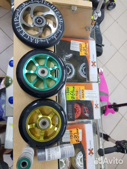 Колеса на трюковой самокат