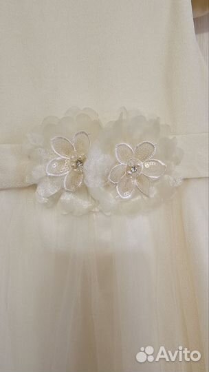 Нарядное платье для девочки на выпускной 116 122