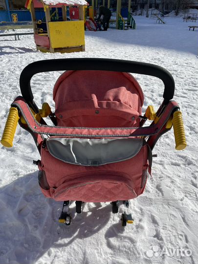 Санки коляска ника детям