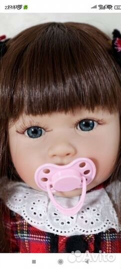 Кукла Реборн 60 см. мягконабивная