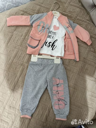 Детская одежда для девочек тройка