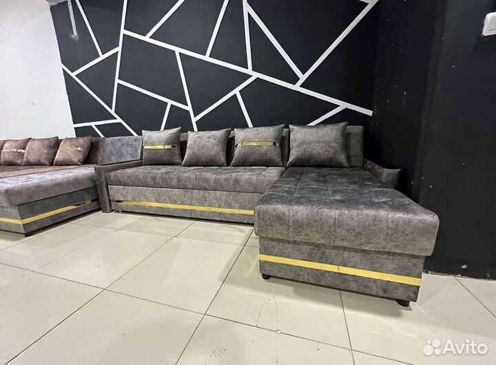 Угловой диван раскладной на заказ