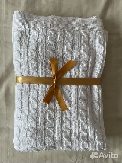 Хлопковый плед