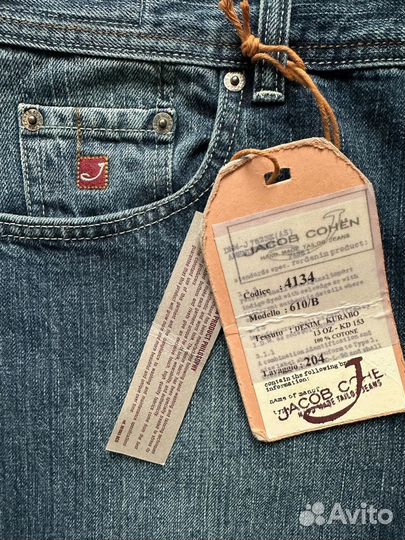 Джинсы jacob cohen оригинал 36р