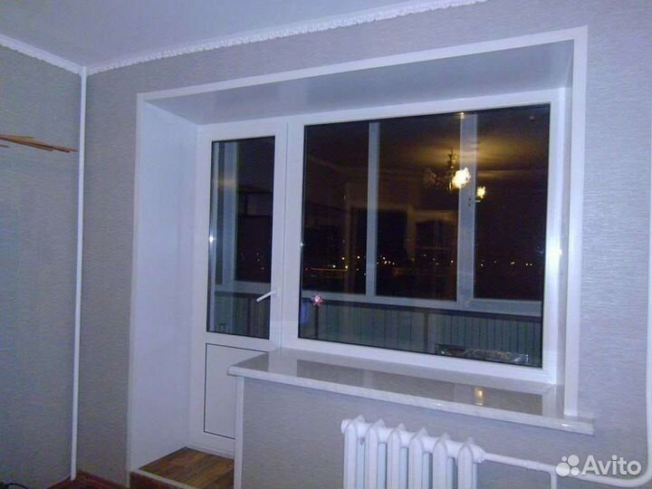 Установка пластиковых окон остекление балконов