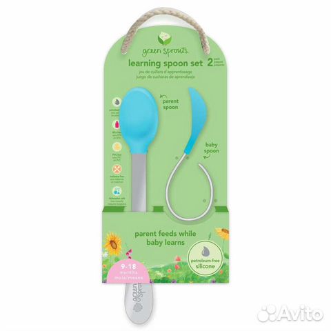 Тренировочная ложка Green Sprouts для прикорма
