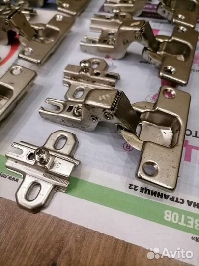 Мебельная петля вкладная hettich Slide