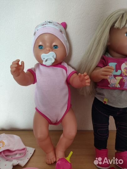 Куклы Baby born карапуз + старшая сестричка