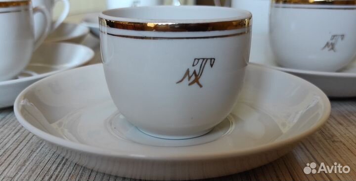 Кофейный и чайный набор Вербилки СССР