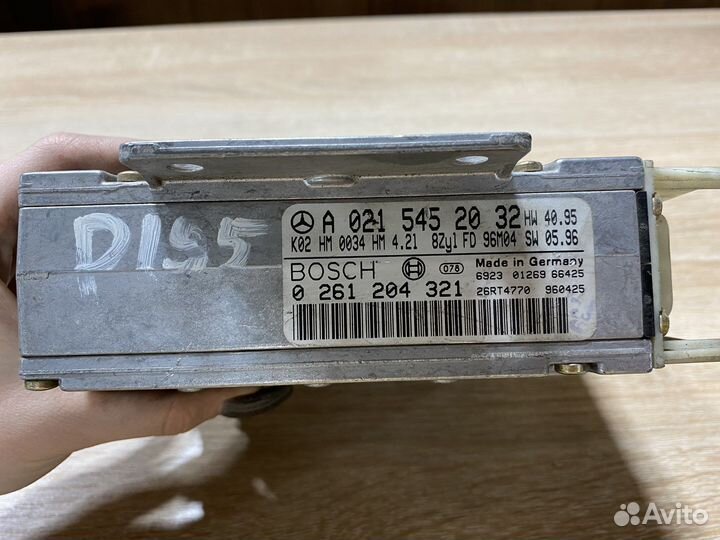 Блок управления двигателем Mercedes W140