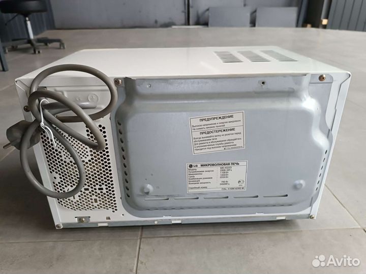 Микроволновая печь LG на запчасти