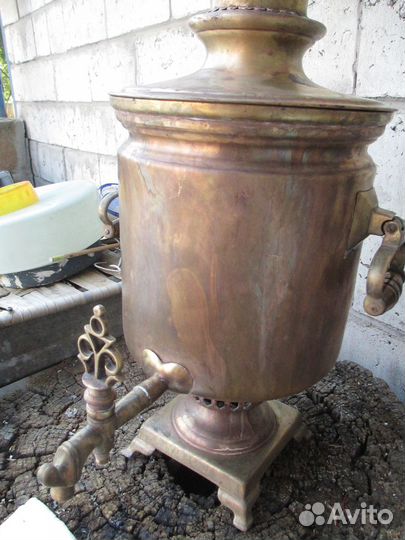 Самовар дровяной до 1917 года
