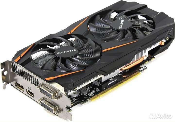 Видеокарта gigabyte nvidia GeForce GTX 1060 3Gb