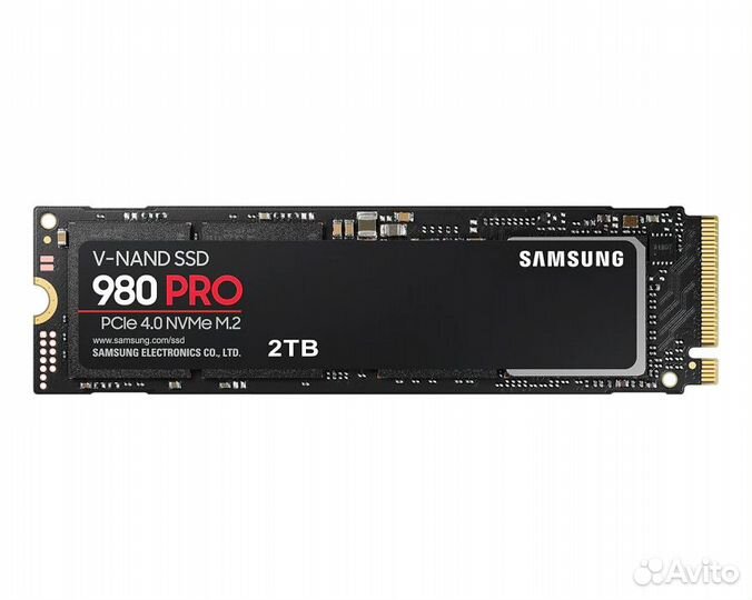 SSD Samsung 980 PRO NVMe M.2 2000 гб MZ-V8P2T0BW