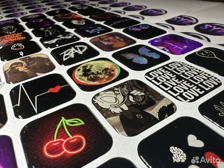 3d стикеры на телефон