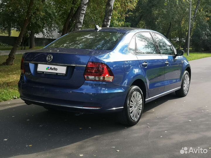 Volkswagen Polo 1.6 AT, 2017, 110 900 км