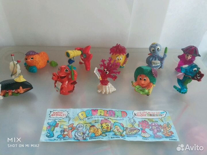 Морские обитатели kinder