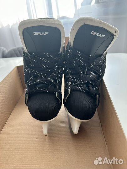 Коньки хоккейные graf super G