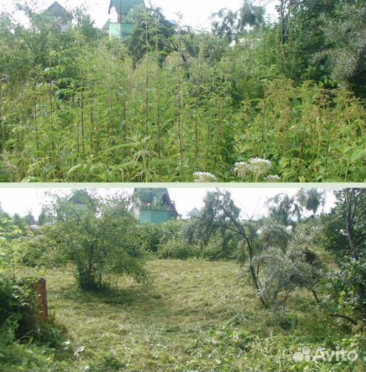 Уборка участков