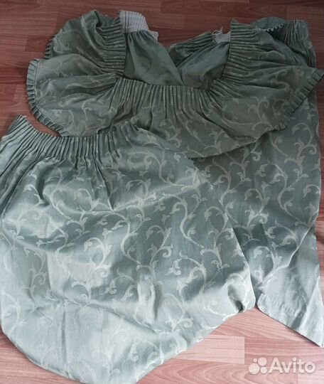 Комплект шторы с ламбрекеном бу