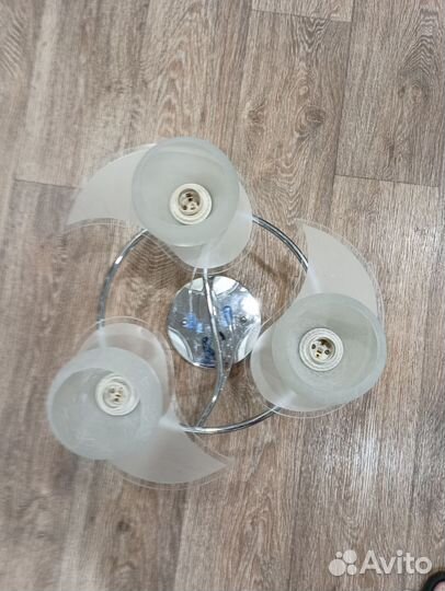 Люстра потолочная бу