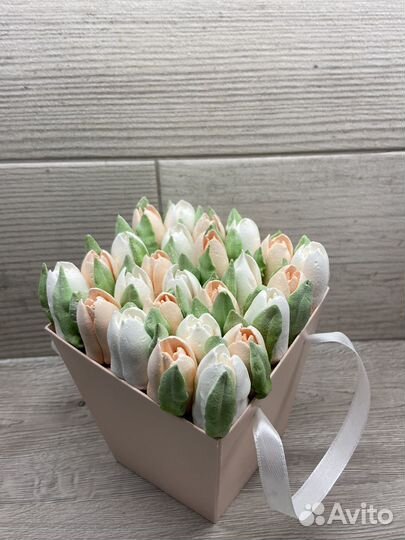 Зефирный букет на 1 сентября