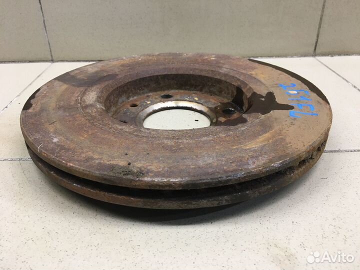 Диск тормозной передний вентилируемый Berlingo(fir