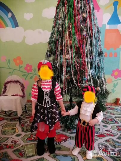 Новогодний костюм для девочки 104 110