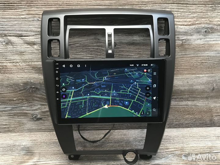 Магнитола Teyes CC2 plus на Hyundai Tucson