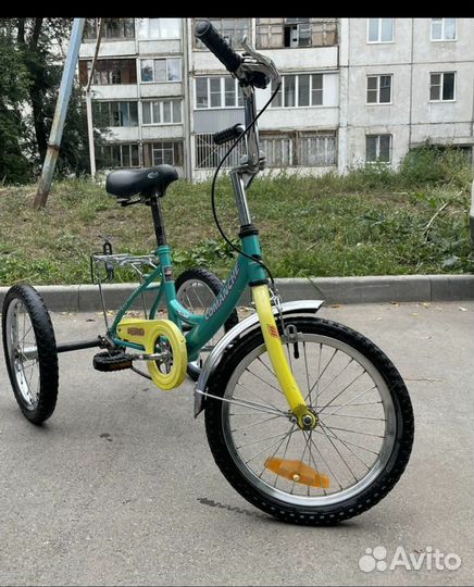Велосипед трёхколёсный для дцп
