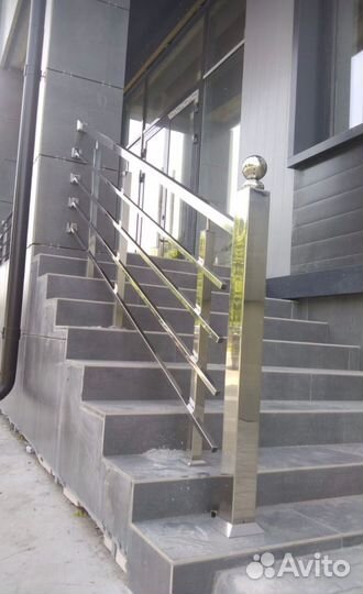 Перила из нержавеющей стали