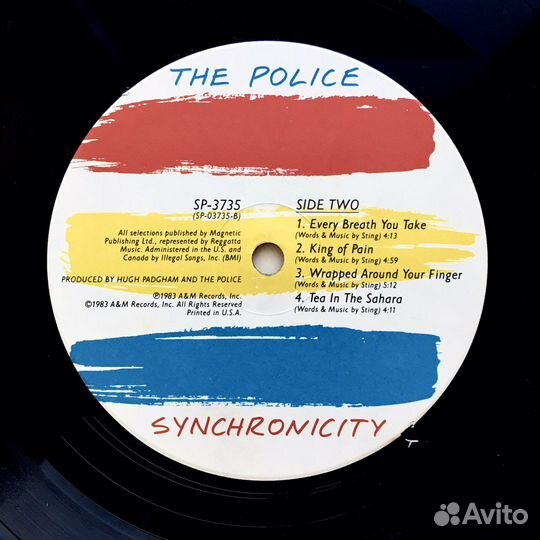 Пластинка виниловая The Police- Synchronicity