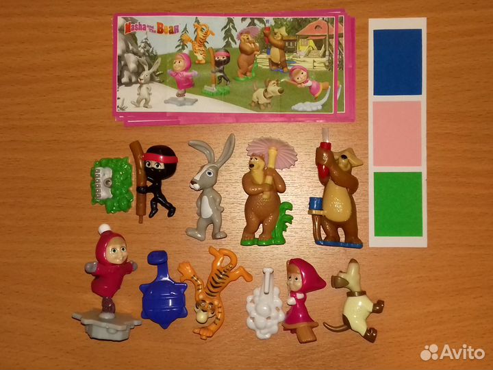 Серия Маша и медведь и единички из других серий