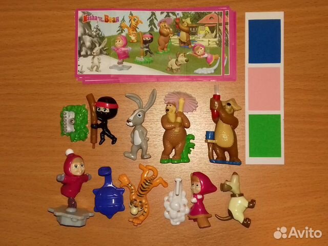 Серия Маша и медведь и единички из других серий