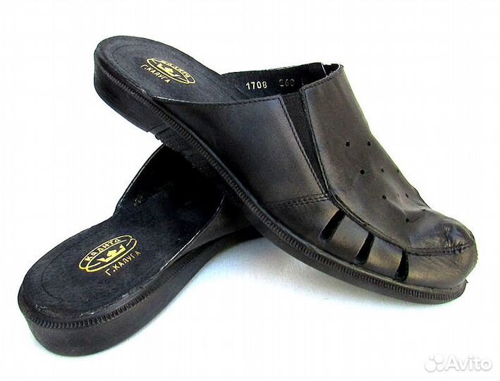Тапочки армейские кожа размер 41