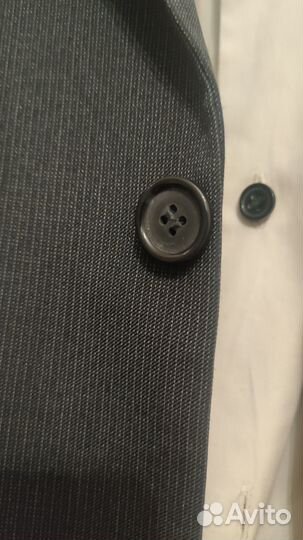 Пиджак школьный тёмно-серый