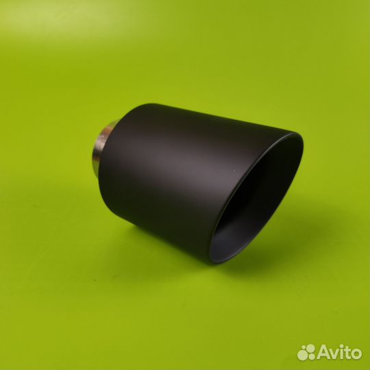 Насадка на глушитель 100мм черная матовая