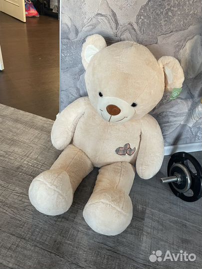 Плюшевый медведь новый