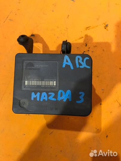 Блок ABS на Mazda 3 BK