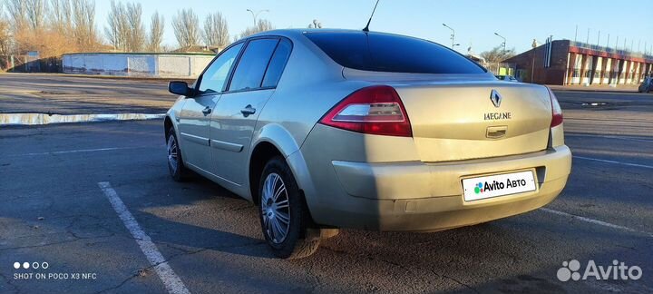 Renault Megane 1.6 AT, 2008, 200 000 км