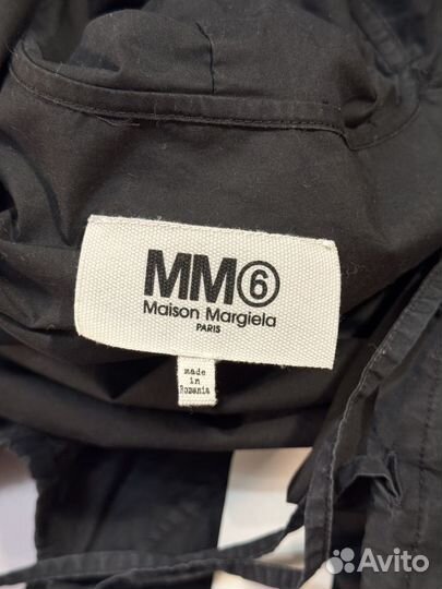 Mm6 Maison Margiela Boxy Windbreaker(Black/M)