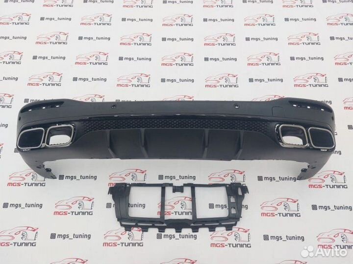 Диффузор с хром насадками 63 Black на GLS X167