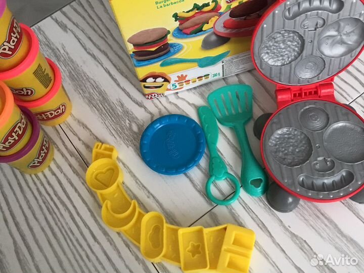 Набор play-doh бургер