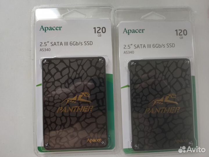 Новый ssd apacer 120 gb