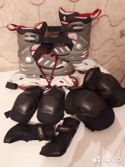 Ролики phantom + Защита roces