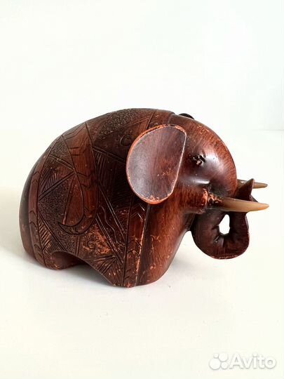 Статуэтка фигурка слон под дерево 10 см