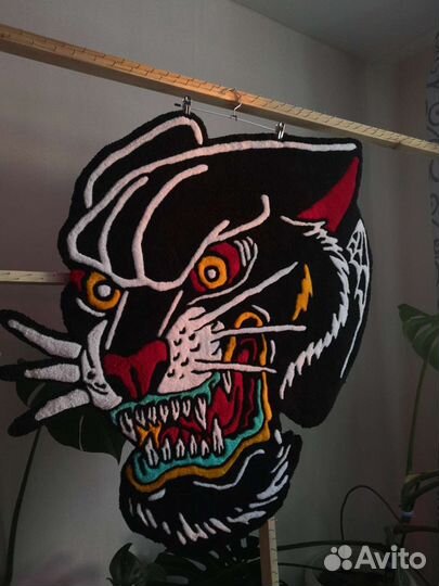 Ковер прикроватный с ворсом