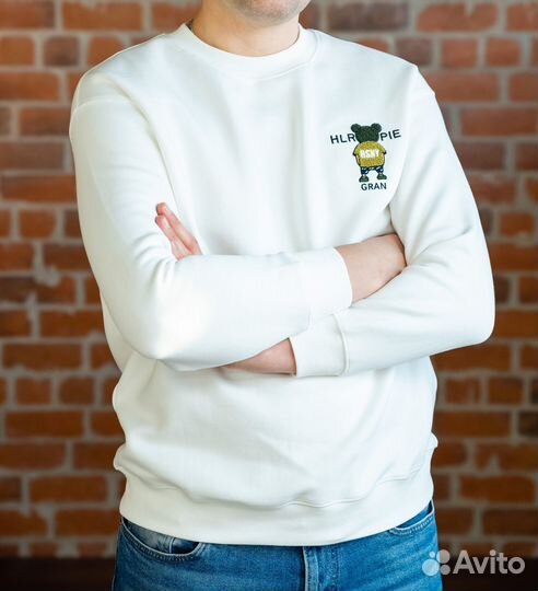 Свитшот вышивка/принт