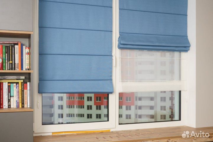 Двойная Римская штора на заказ