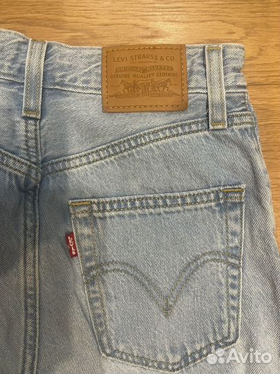 Джинсы Levis голубые